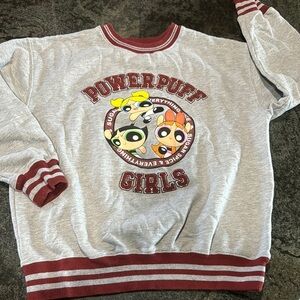 Powerpuff girls crew neck sweatshirt